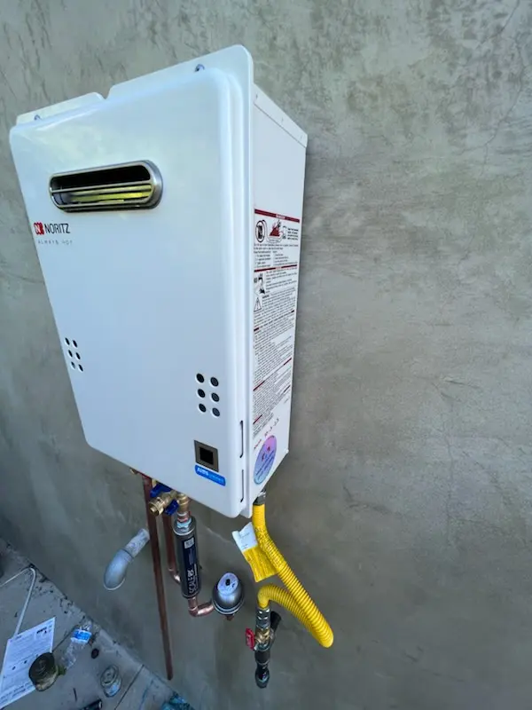 Tankless water heater installation for Sullivan homes